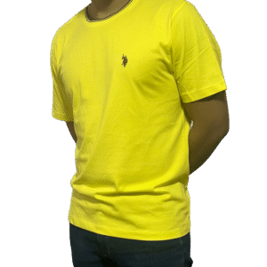 Camiseta Polo Color Amarillo